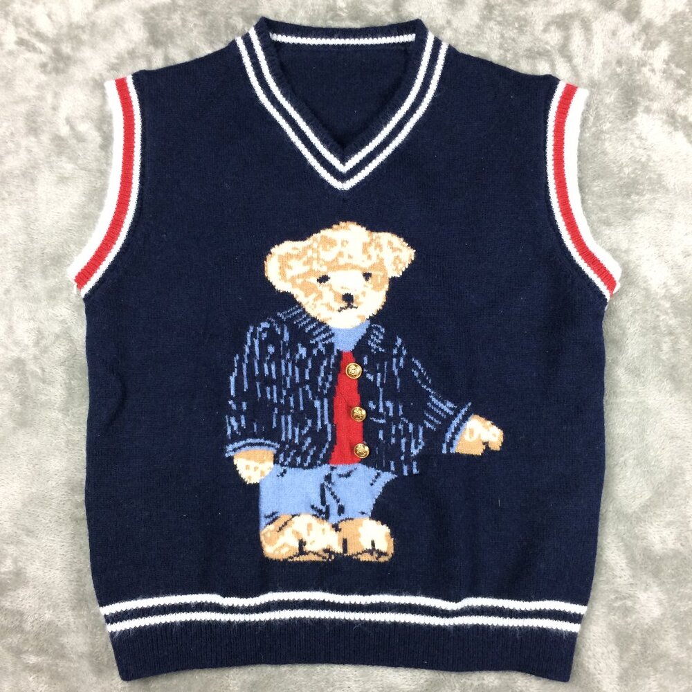 Teddy Bear Sweater Vest